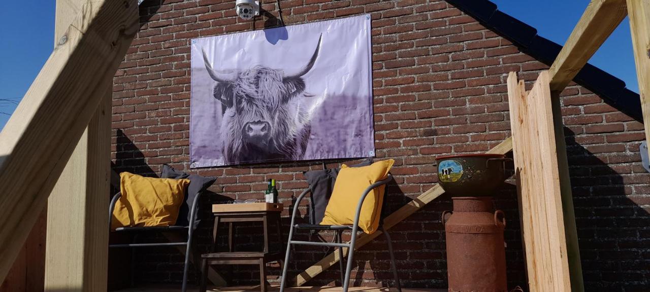 ホテル De Huifkar, Trekkershut Bij Sneek Hommerts エクステリア 写真